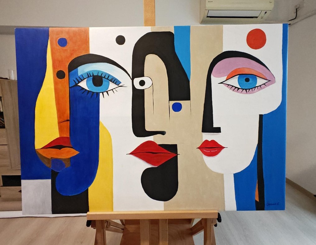 Cheamil Ghiunaidin - “Faces of Equilibrium No. 8” #2.1