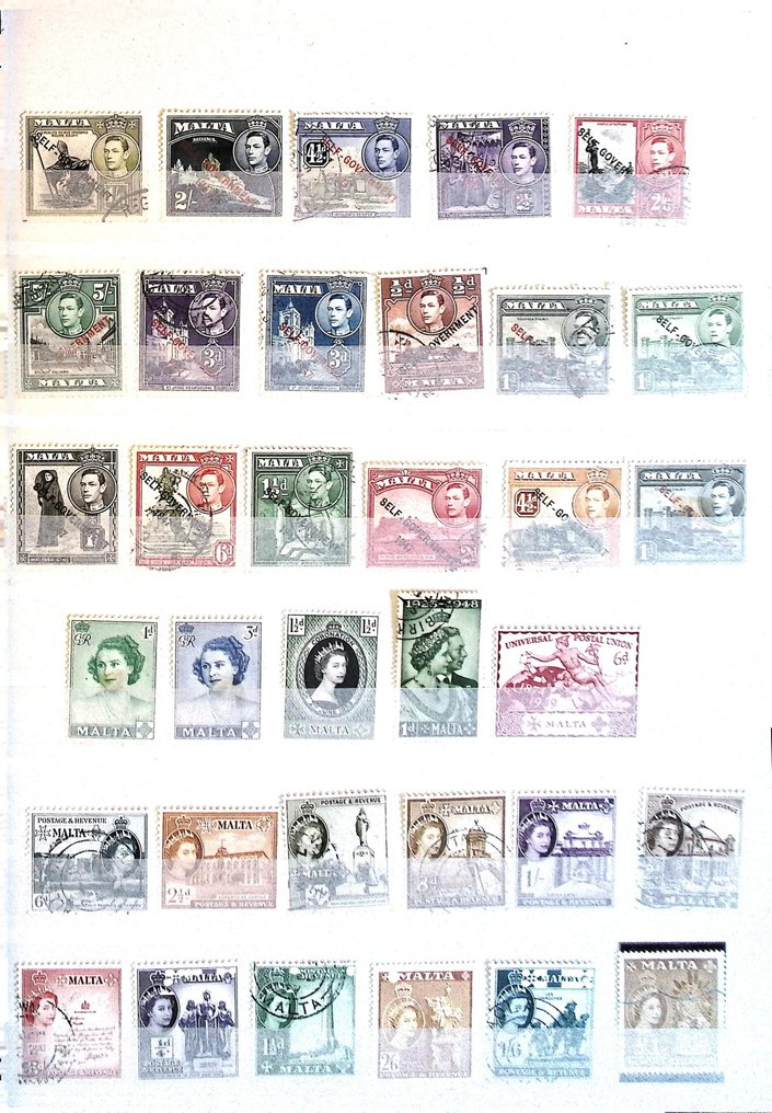 歐洲  - 三张专辑、卡片和纸张，主要包括马耳他、BRD 柏林、意大利和马耳他骑士团。 #3.2