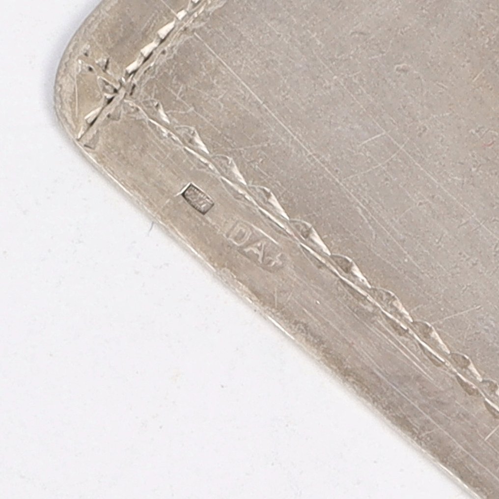 NO RESERVE - D.J. Aubert 'Bokkenrijder' - Miniaturowa figura - Srebro pr. 835 #3.2