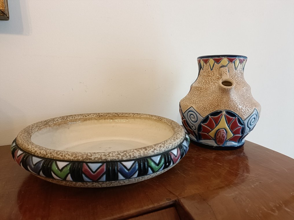 Amphora Riessner - Jug (2) - Pottery - jug and bowl #3.2