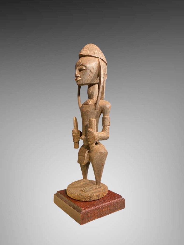 Außergewöhnliche Bamana-Skulptur (45 cm) - Bamana auf Sockel - Bambara - Mali #4.3