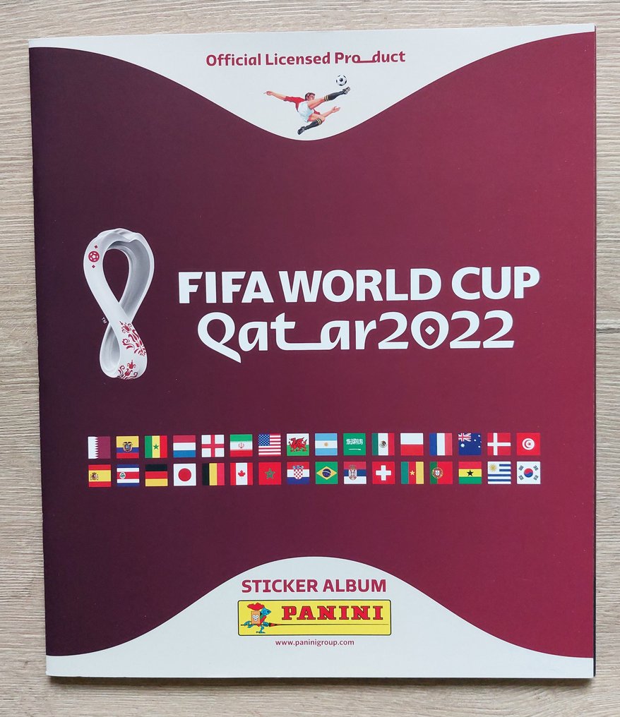 2022 帕尼尼 World Cup 莱昂内尔·梅西, 克里斯蒂亚诺·罗纳尔多, Kylian Mbappé Empty album + complete loose sticker set - 全新(M) #4.3