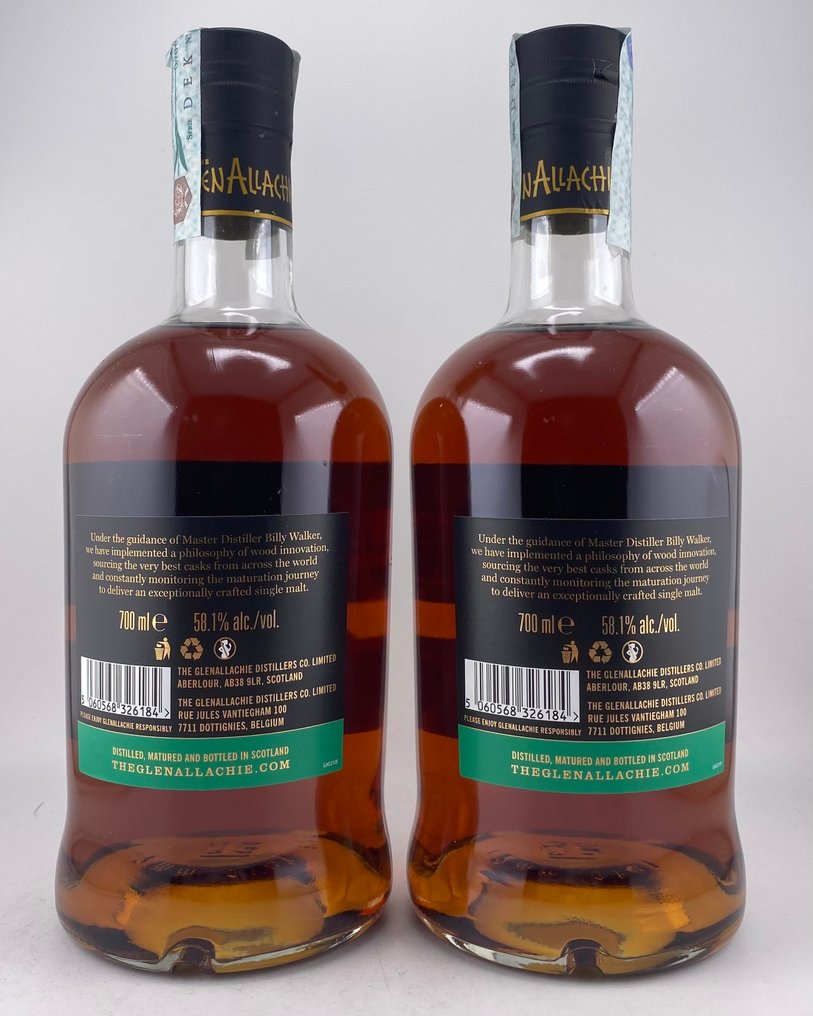 Glenallachie 10 years old Cask Strength Batch No. 9 - 70cl - 2 buteleki #2.1