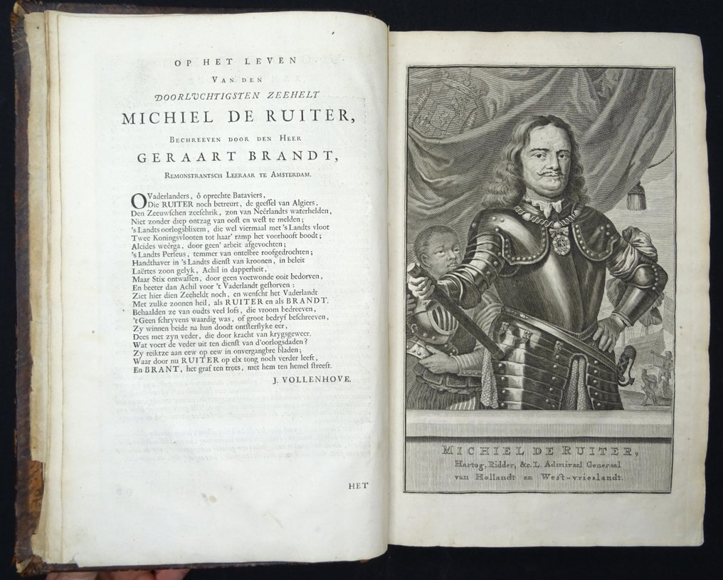 G. Brandt / Stoopendaal - Het leven en bedryf van den heere Michiel de Ruiter - 1699-1701 #1.0