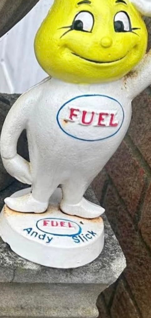 Original 1960s ESSO (large 25.4 cm tall ) Abby Slick and Andy Slick mascots - POS (point of sale advertising object) (2) - Stunning Original 1960s #2.1