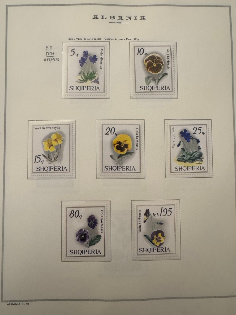Albania 1968/1983 - Complete collection including also imperforate stamps, airmail, and miniature sheets. #4.3