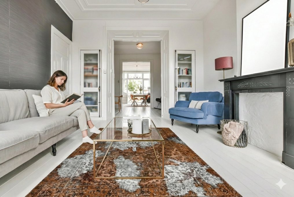 Vintage σχεδιαστής - Χαλί - 285 cm - 165 cm - με πιστοποιητικό #3.2