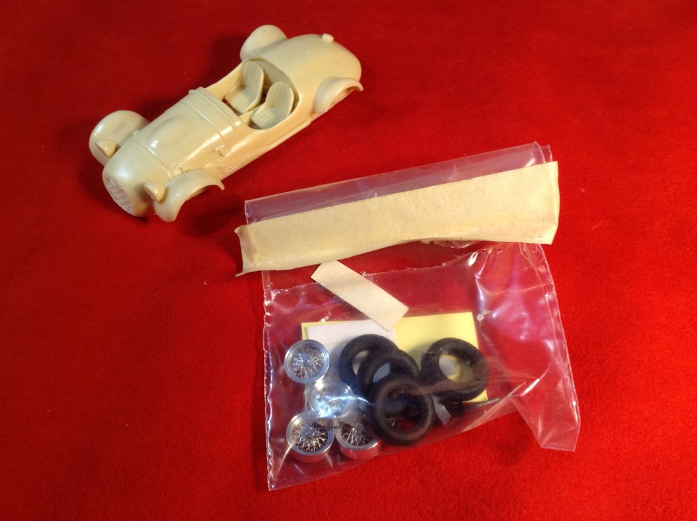 Lilliput - made in Italy 1:43 - Modellino di auto da corsa - Ermini Fiat 1100cc Barchetta Sport bi-albero Mille Miglia 1952 #419 Consolazio/Valente - in kit form - with the original box #2.1