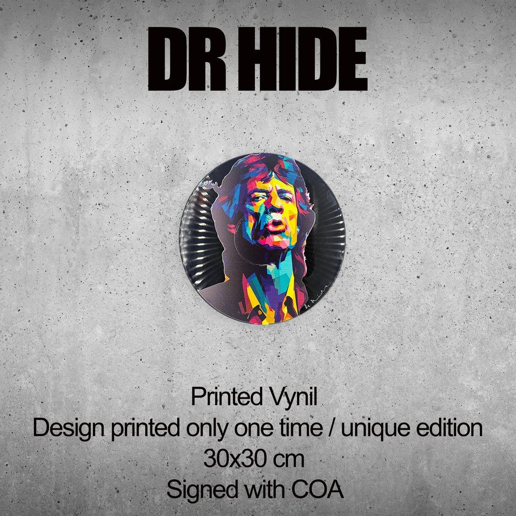 DR HIDE - Vinyl Record Rolling Stone #2.1