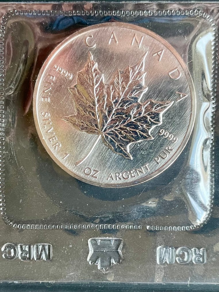 Canada. 5 Dollars 1989 1 Oz  (Ingen mindstepris) #4.3