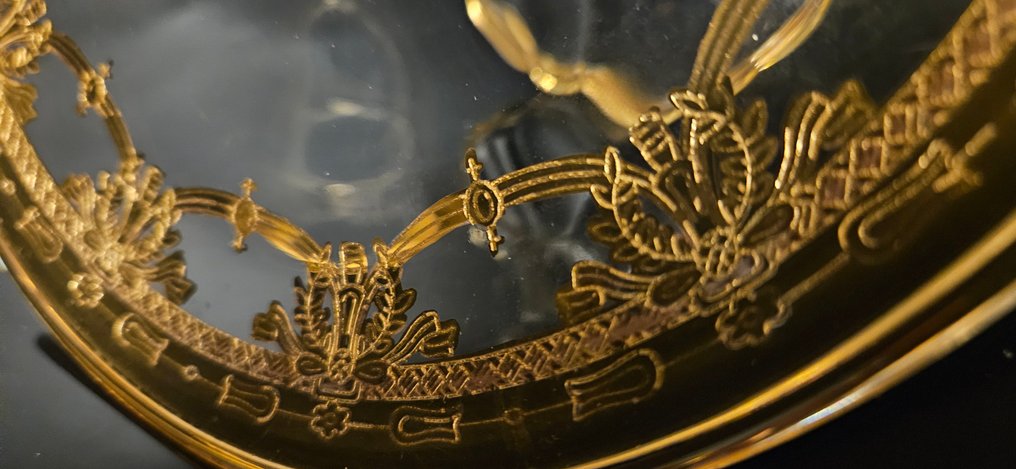 ISMIE LUX - Cake stand - Luxury cake stand, totally handmade in gold. - Crystal #3.2