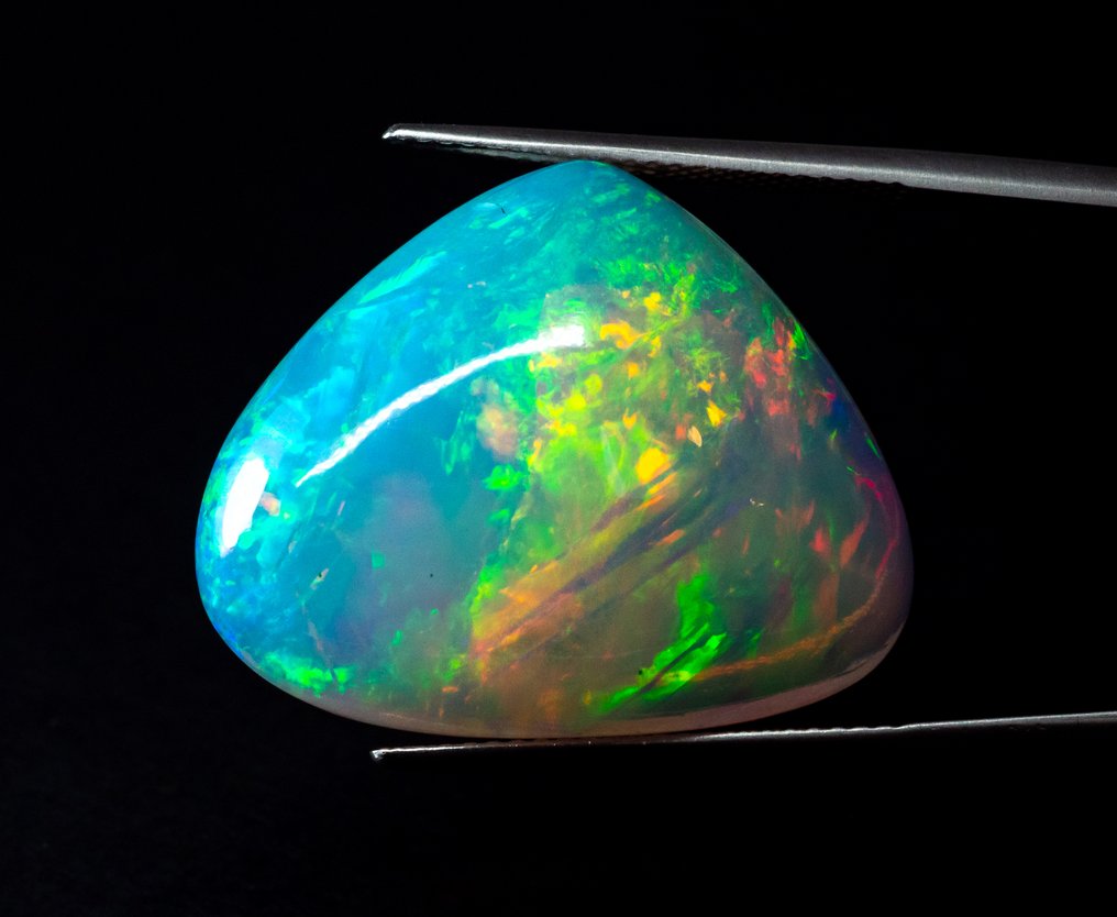 沒有保留價 蛋白石  - 18.33 ct - Gem Report Antwerp (GRA) - 变色效果 #1.0