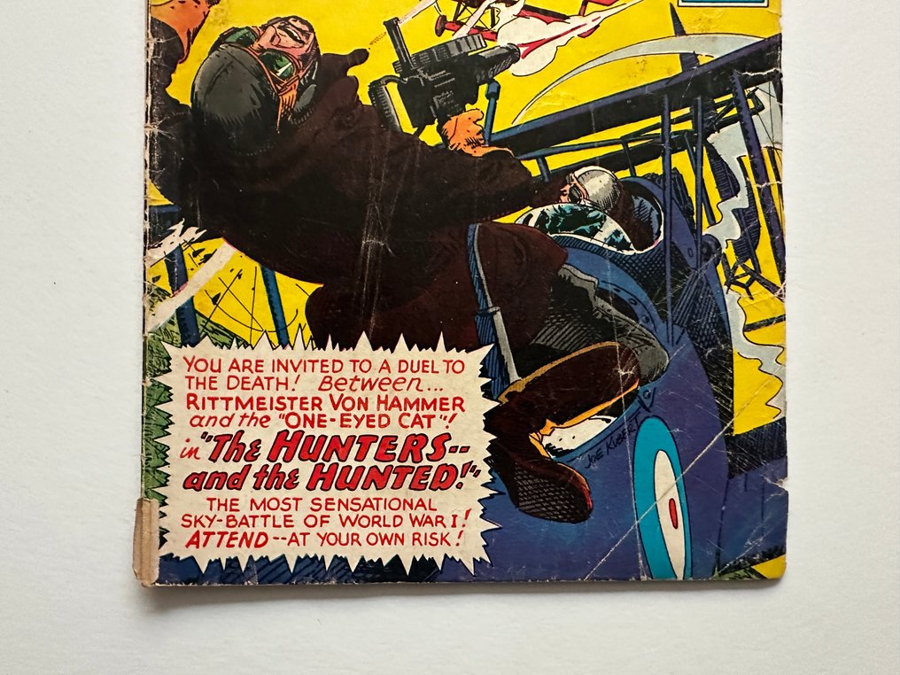 Showcase #58 - Enemy Ace- 2nd and Final Tryout issue - 1 Comic - First edition - 1965 #2.1