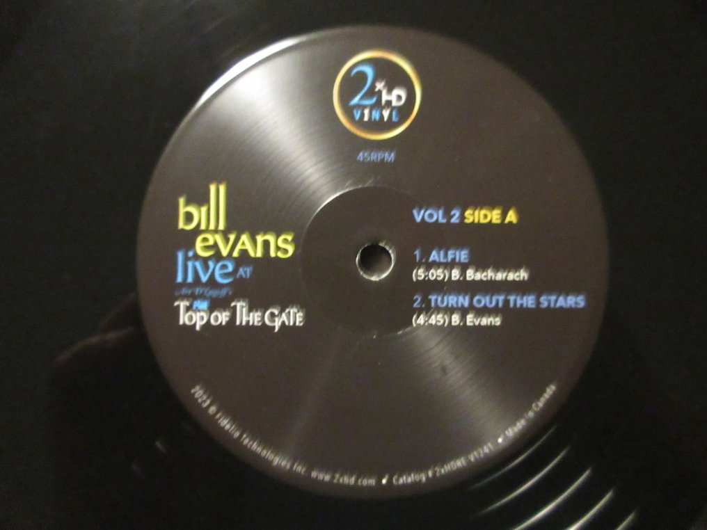 Bill Evans - Live At Art D'Lugoff's Top Of The Gate Vol. 2 - Doppel-LP (Album mit 2 LPs) - 2023 #2.1