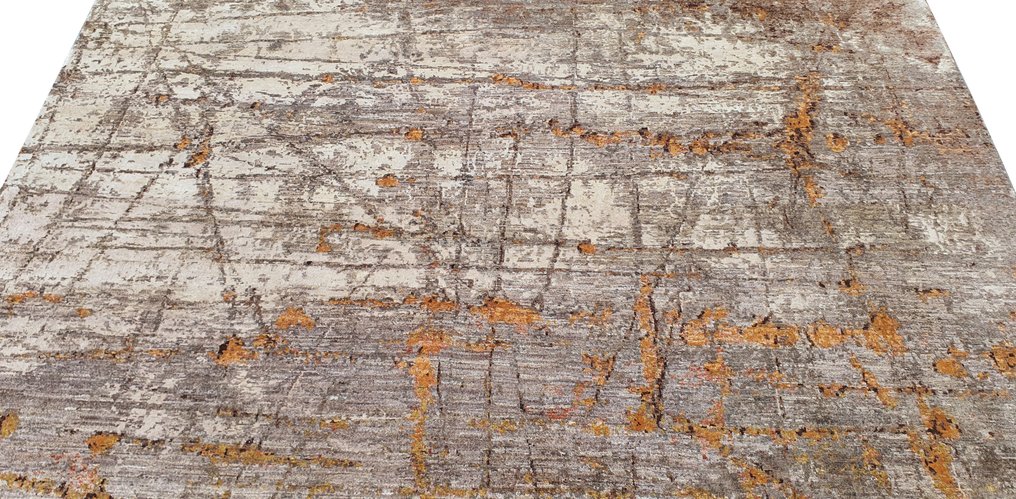 Designer teppe med silke - Teppe - 309 cm - 244 cm #4.3