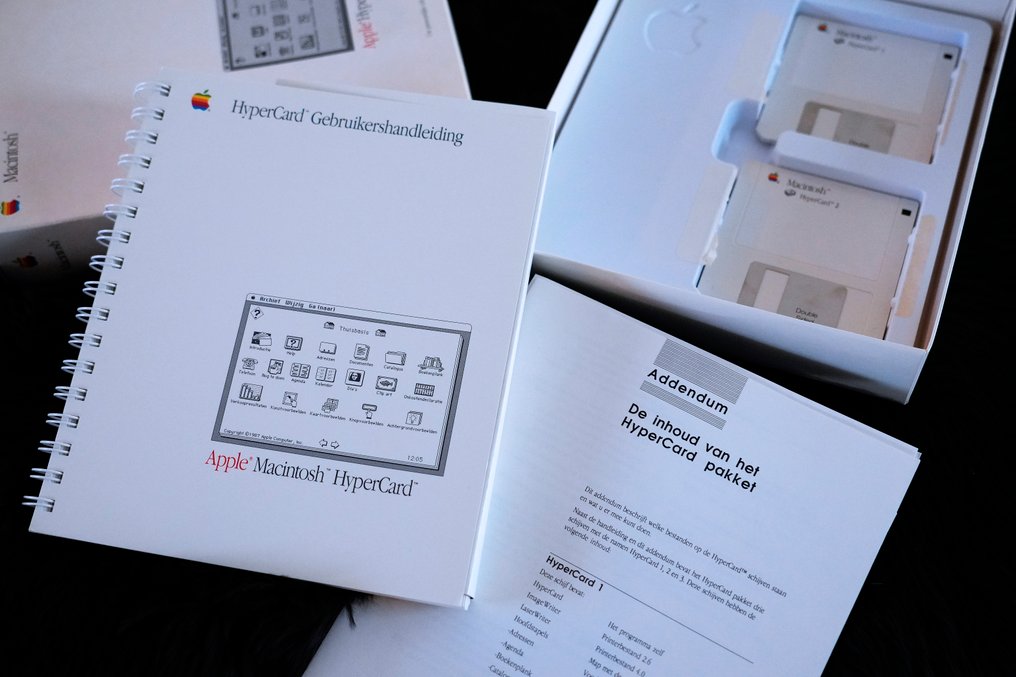Apple HyperCard Box – M0556N/B – (Dutch Version) - Macintosh #2.1