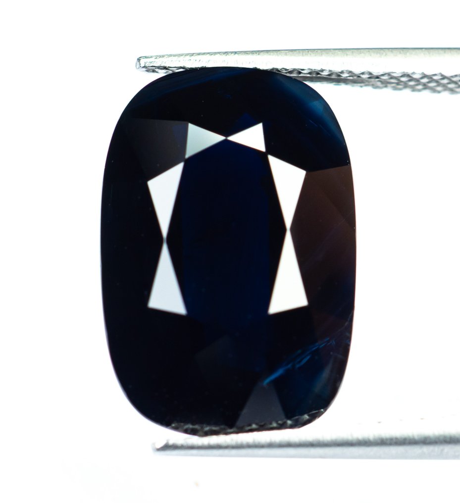 没有保留价 蓝宝石  - 12.51 ct - 莲花宝石实验室 - Deep Blue #1.0