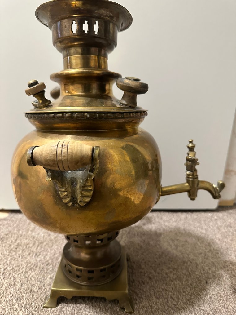 Σαμοβάρι - Ορείχαλκος - Μπρούντζινος βραστήρας τσαγιού. #1.0