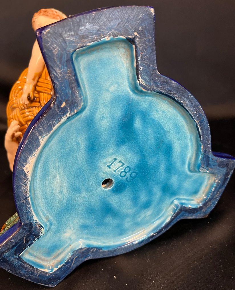 Estátua, Jardinière plantenbak - 28 cm - Cerâmica #4.3