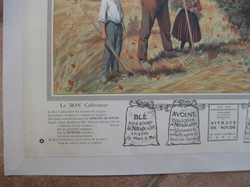 Anonymous - Histoire du Bon et du Mauvais Cultivateur comité permanent du nitrate de soude 1927 - Lata 20. #2.1