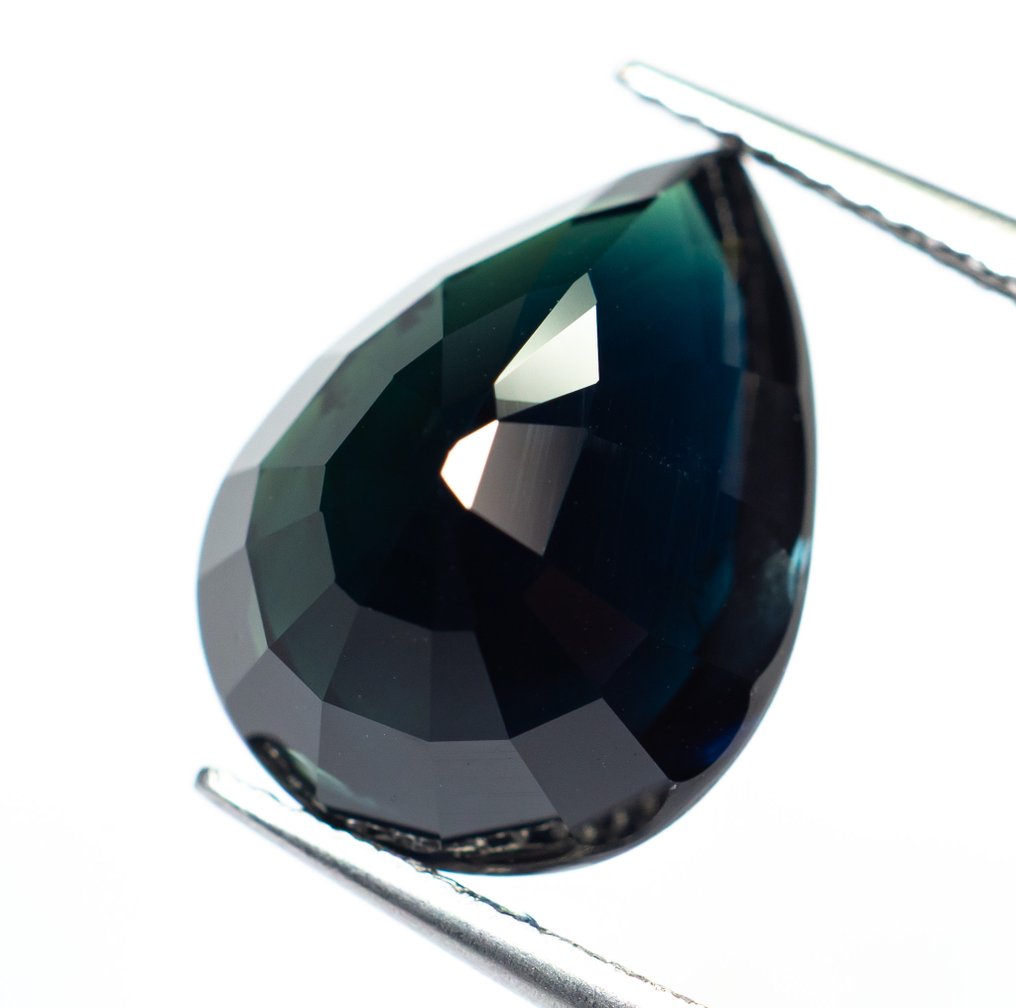 沒有保留價 藍寶石  - 9.34 ct - Lotus Gemology - Deep Blue #4.3