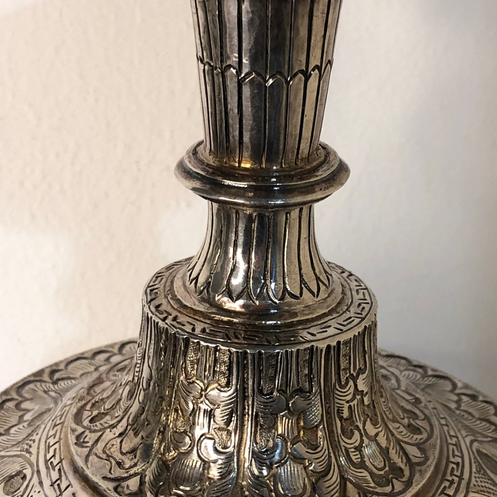 Καράου δοχείο νερού. - Ασημί - Νεπάλ - 20th century #4.3