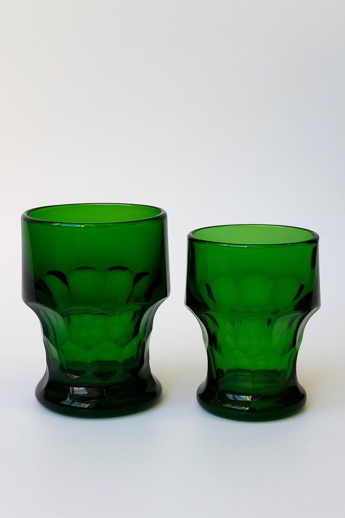 饮料用具 (18) - 玻璃 - 祖母绿 #3.2