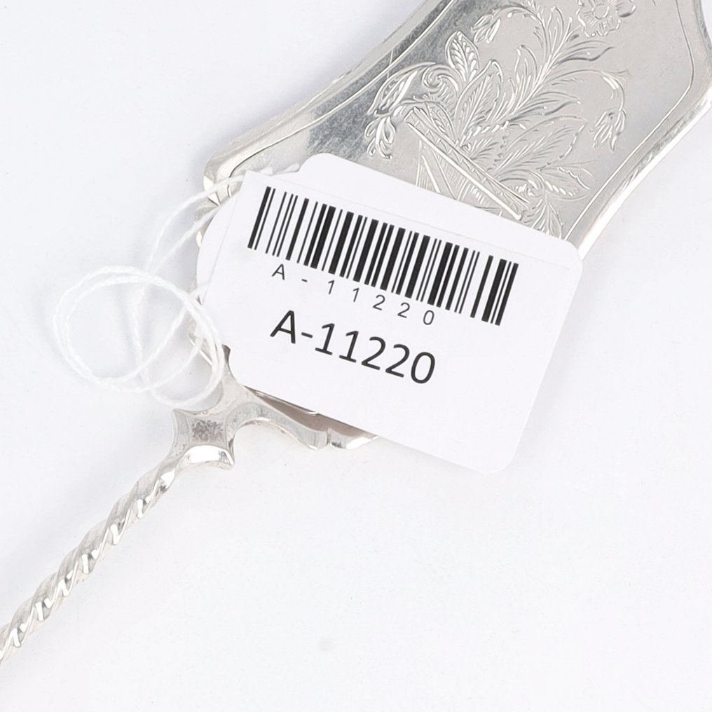 Wed. J.F.J. van den Broek - Art Nouveau - Amsterdam, 1904 - Cake server - .833 silver - 1900-1910 #4.3