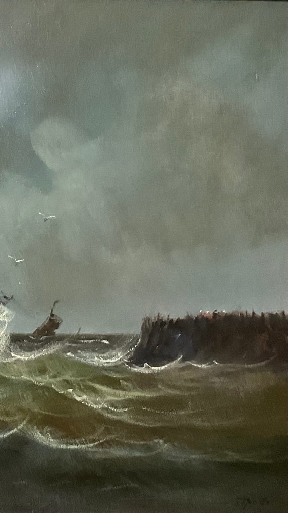 J. Monthe (XX) - Zeegezicht #4.3