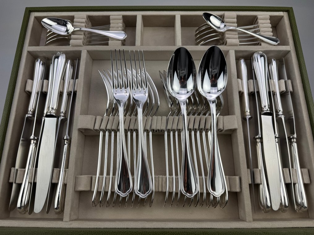 Christofle - Cutlery set for 12 (126) - Spatours - Silverplated #2.1