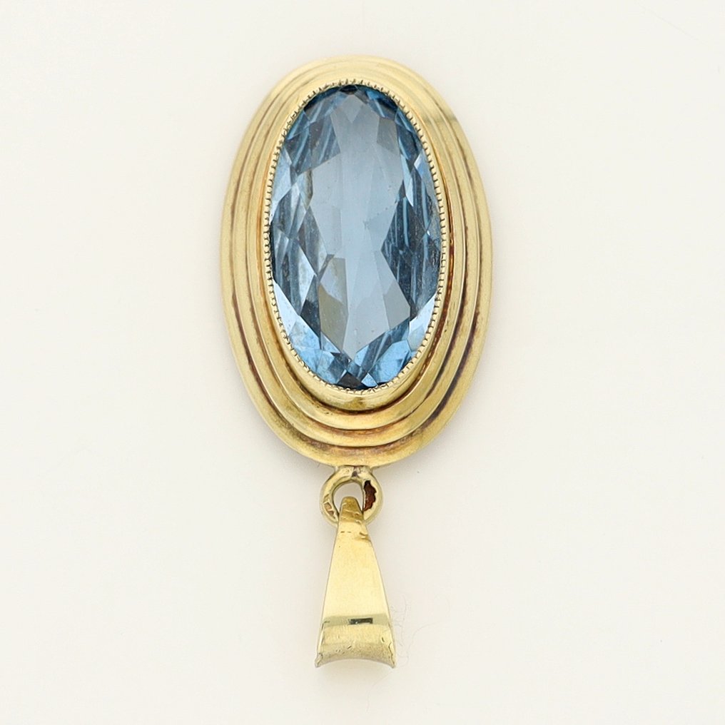 吊坠 - 14K包金 黄金 - 4.10ct. tw. 尖晶石 #4.3