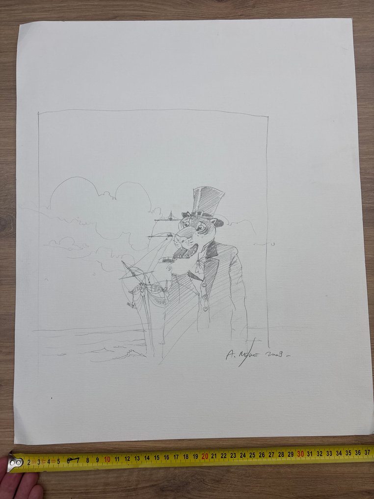 Nesme, Alexis - 1 Original drawing - Kapitän Grant - 2009 #2.1