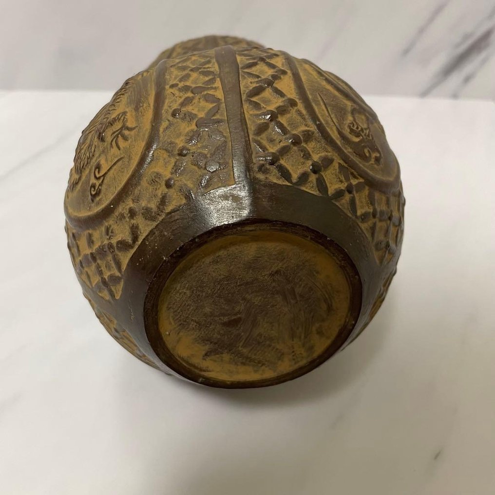 花瓶 - 合金 - 日本 - 葫芦形花瓶  (沒有保留價) #4.3