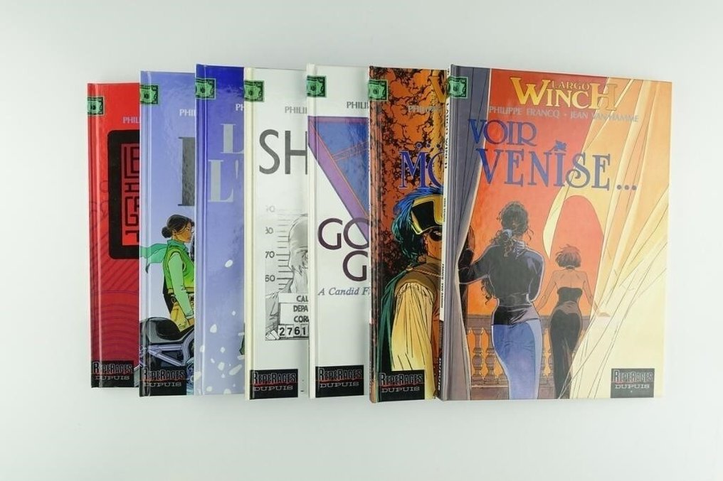 Largo Winch T1 à T15 - 15x C - 15 Album - First edition - 1990/2007 #2.1