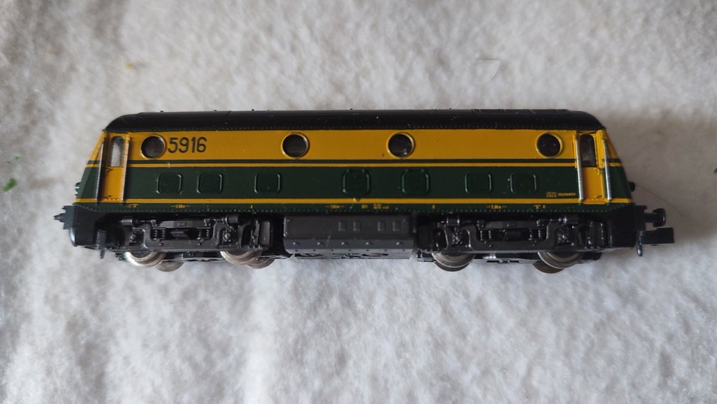 Roco N - 2156 - Πετρελαιοκίνητη μηχανή τρένου (1) - NMBS #2.1