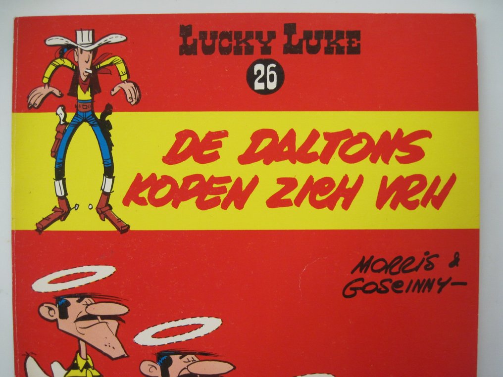 Lucky Luke 26 - De Daltons kopen zich vrij - 1 Album - Πρώτη έκδοση - 1965 #2.1