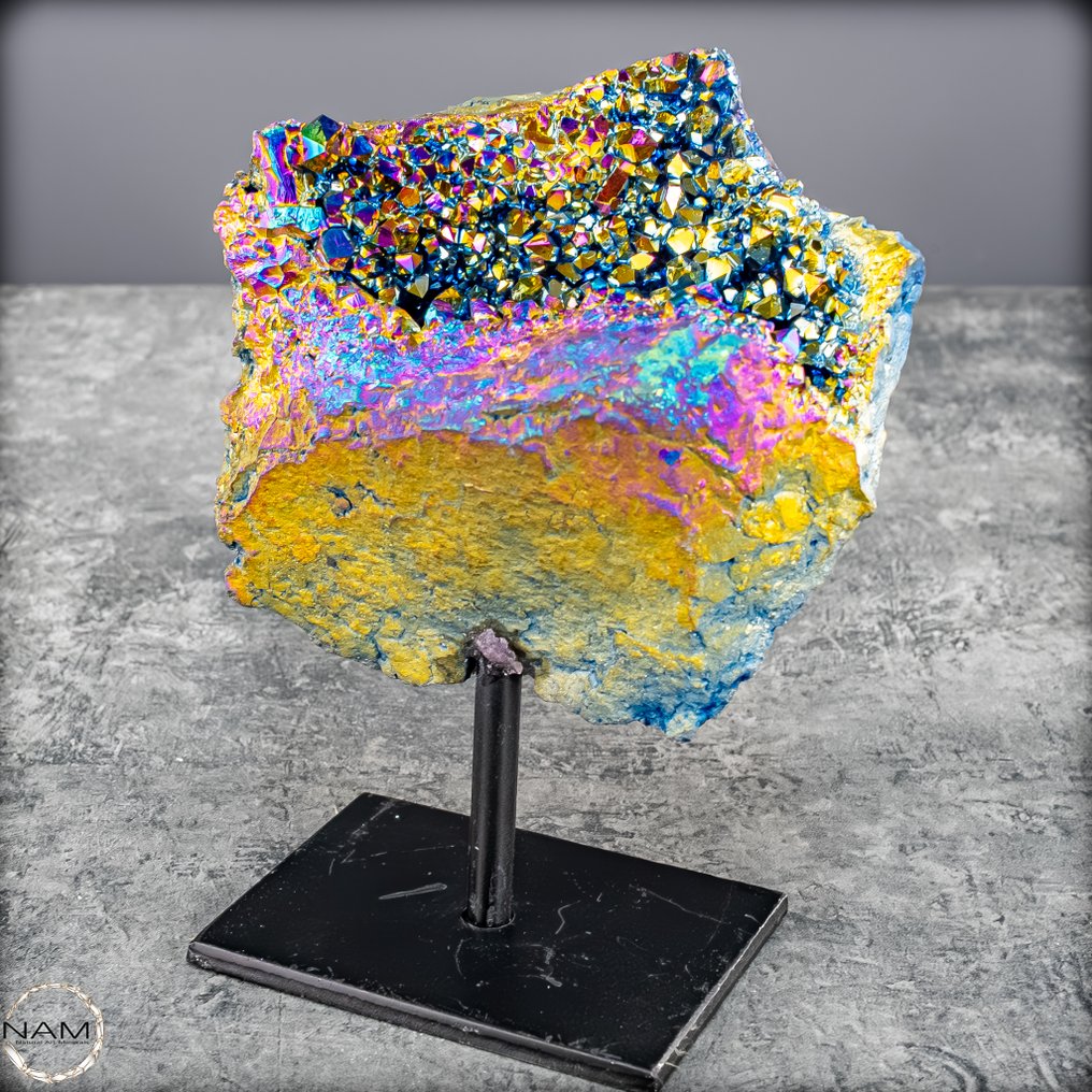 Πιο σπάνιο Aura Amethyst από την Ουρουγουάη – Μαγεία σε λαμπρή τελειότητα.- 417.88 g #3.2