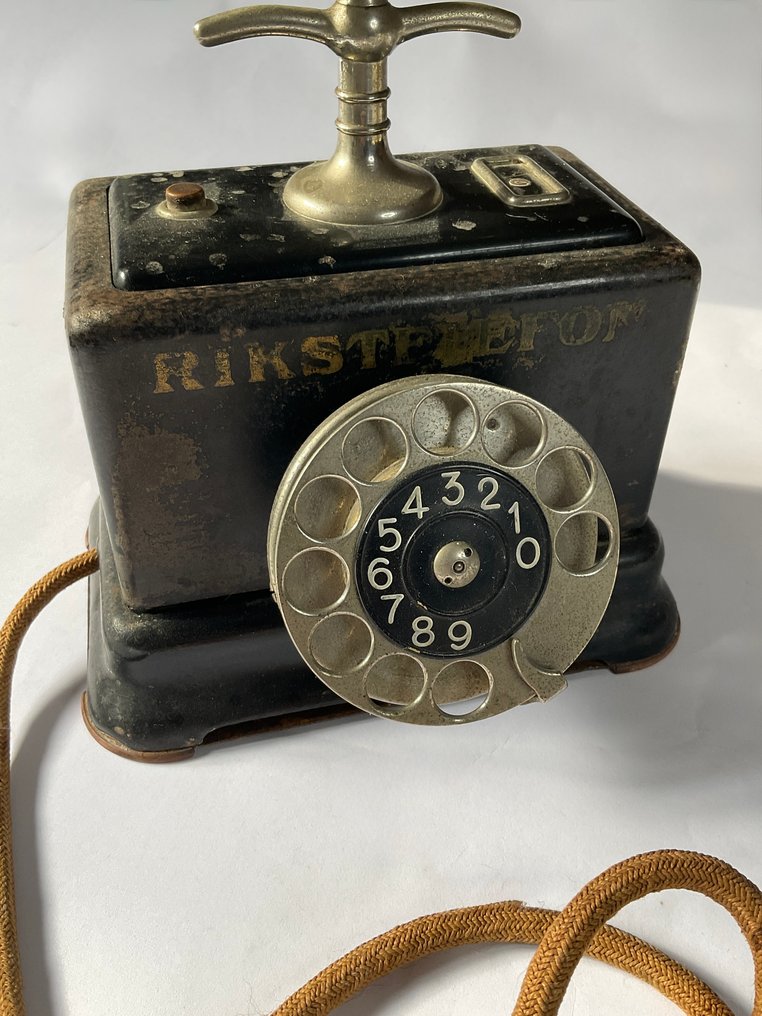 K. Telegrafsverkets - 模拟电话 - 钢, 人造树胶 #3.2