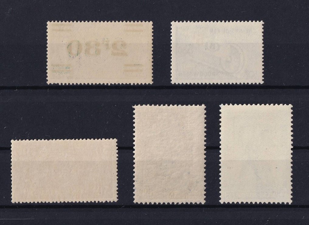 比利時 1902/1948 - 轨道和邮政包裹邮票——系列及（部分）年份 - OBP/COB tussen TR28 en TR303 #3.2