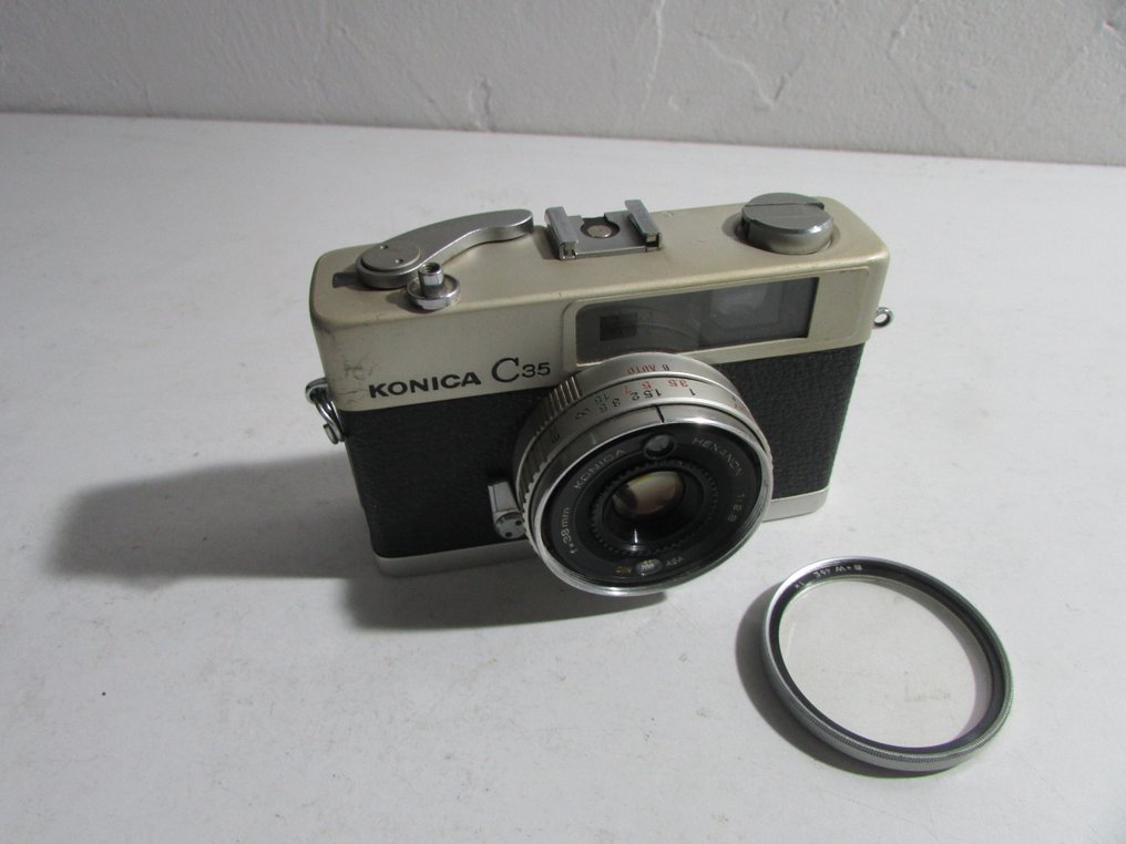 Konica C35 met Hexanon 2,8/38mm | Analogt kamera #1.0