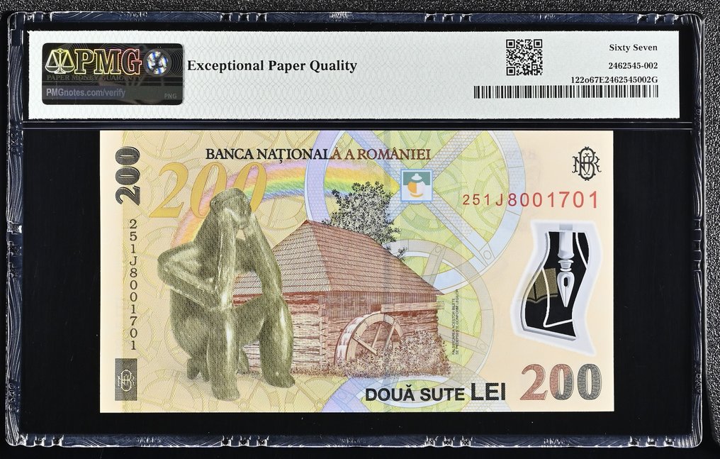 罗马尼亚. - 200 Lei - 2025 - Pick 122o  (没有保留价) #1.0