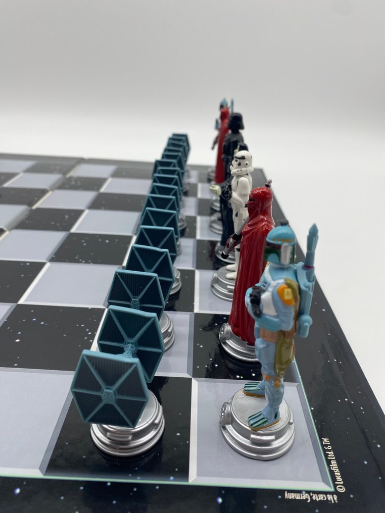 Lucas Film - Σετ σκακιού - Jeu d'échecs 3D Star Wars vintage - Πλαστικό #2.1