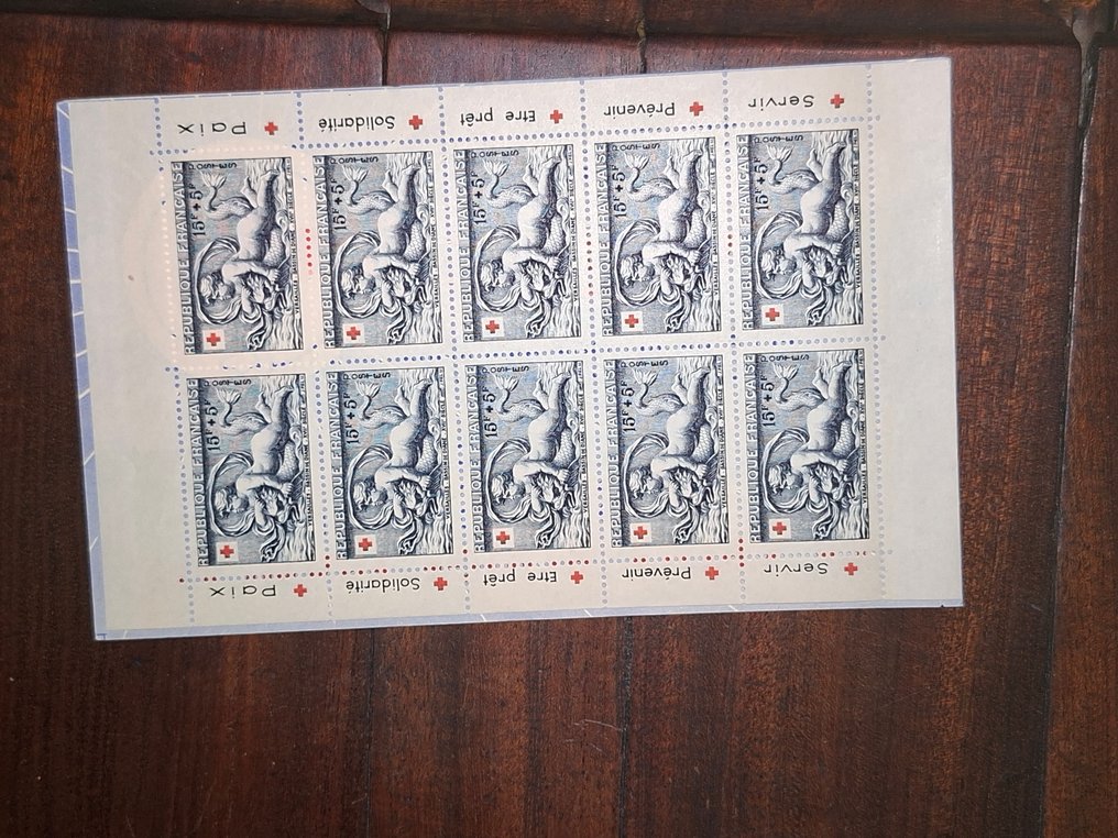 法國 1952 - Carnet Croix rouge neuf luxe #1.0