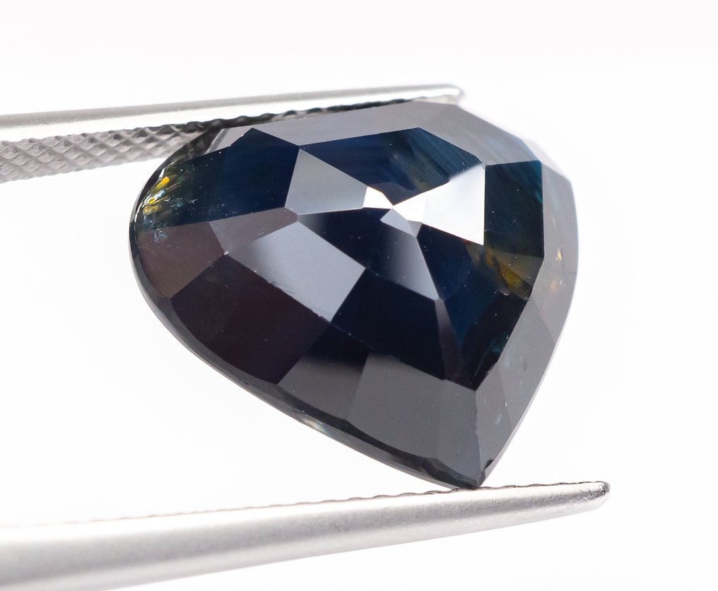 没有保留价 蓝宝石  - 11.75 ct - 莲花宝石实验室 - Deep Blue #3.2