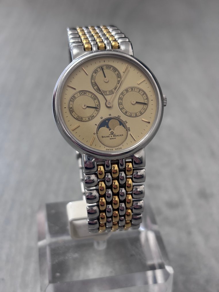 Baume & Mercier - Triple Date Moonphase - Senza prezzo di riserva - 5134 - Uomo - 1990-1999 #1.0
