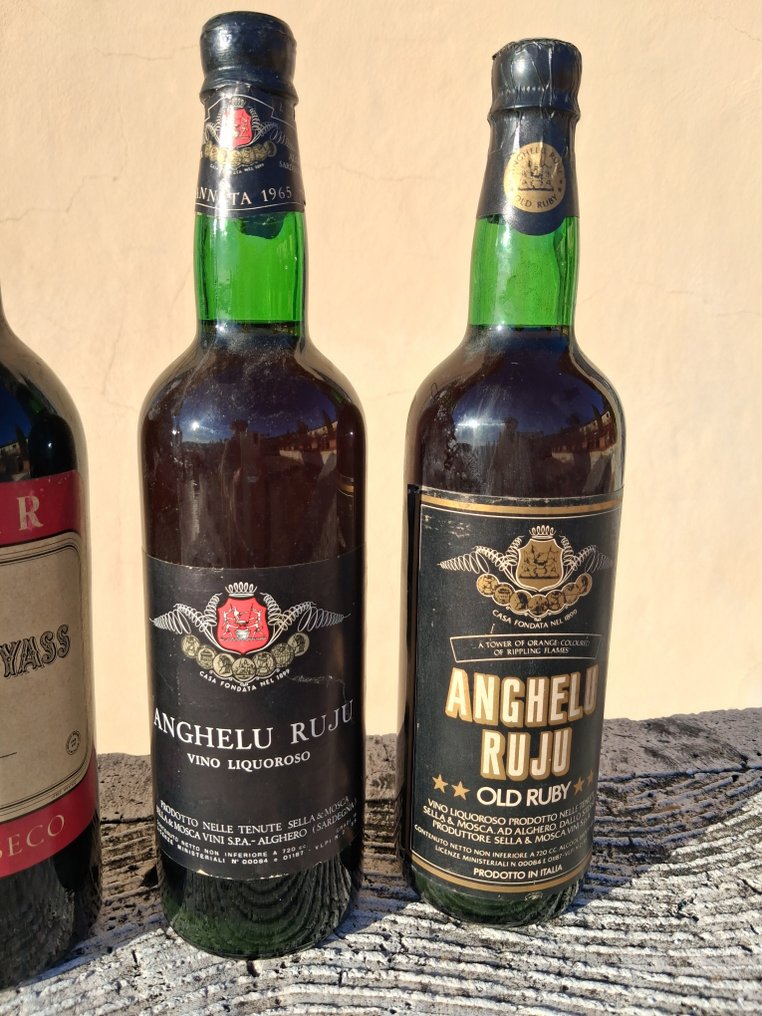 Mackenzie, Bandeira, Ricardo Barcelò, Anghelu Ruju old ruby, Anghelu Ruju 1965 - 馬拉加, 意大利 - 6 瓶 (0.75L) #4.3