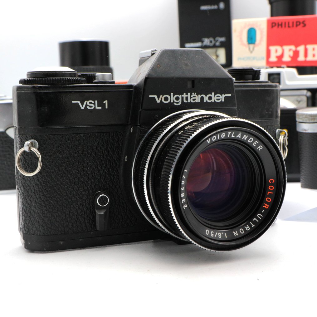 Voigtländer, Agfa, Braun analogue lot (**read**) Appareil photo reflex mono-objectif (SLR) #1.0