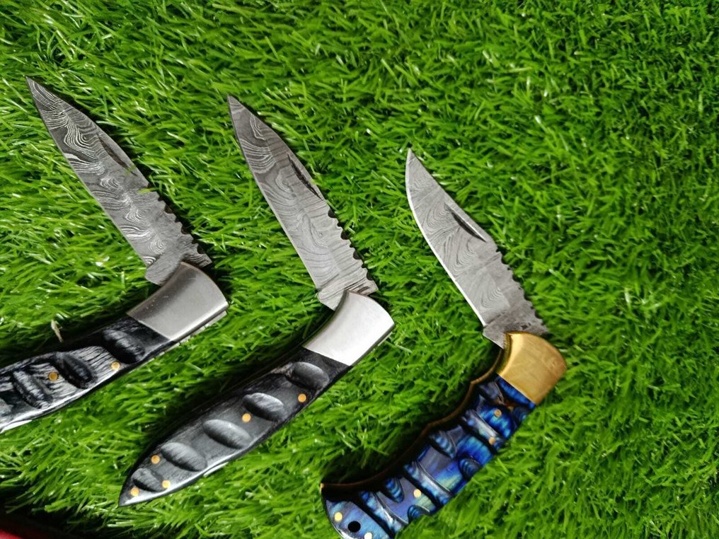 Laguiole Bounga - 厨刀 - 体验地中海和法国餐具的巅峰 -  折叠 8 - 美国异国木柄与折叠钢 - 意大利 - 厨房和餐桌用刀 #1.0