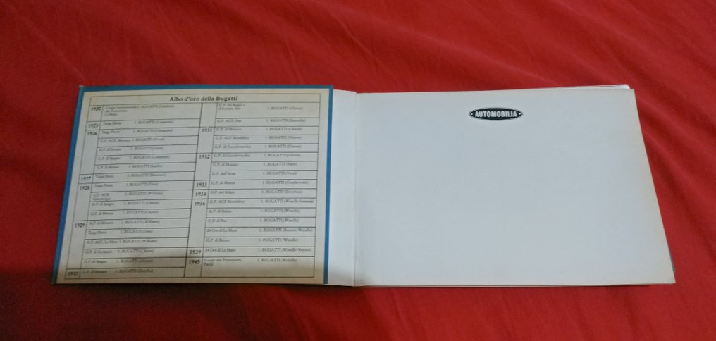 Bruno Alfieri - Volume n .3 "Tutta la Storia della Bugatti" - 1980-1980 #3.2