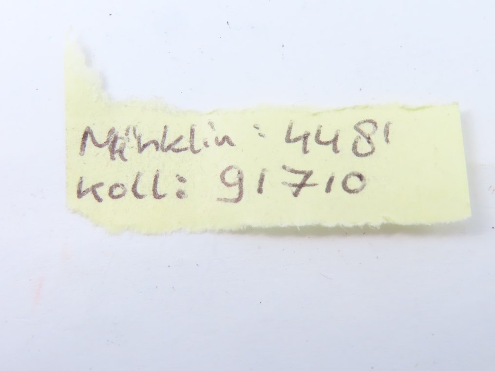 Märklin H0 - 4481 (KOLL 91710) - Modeltrein goederenwagon (6) - 6x 2-assige containerdraagwagen met lading en opdruk "MUAG" #3.2